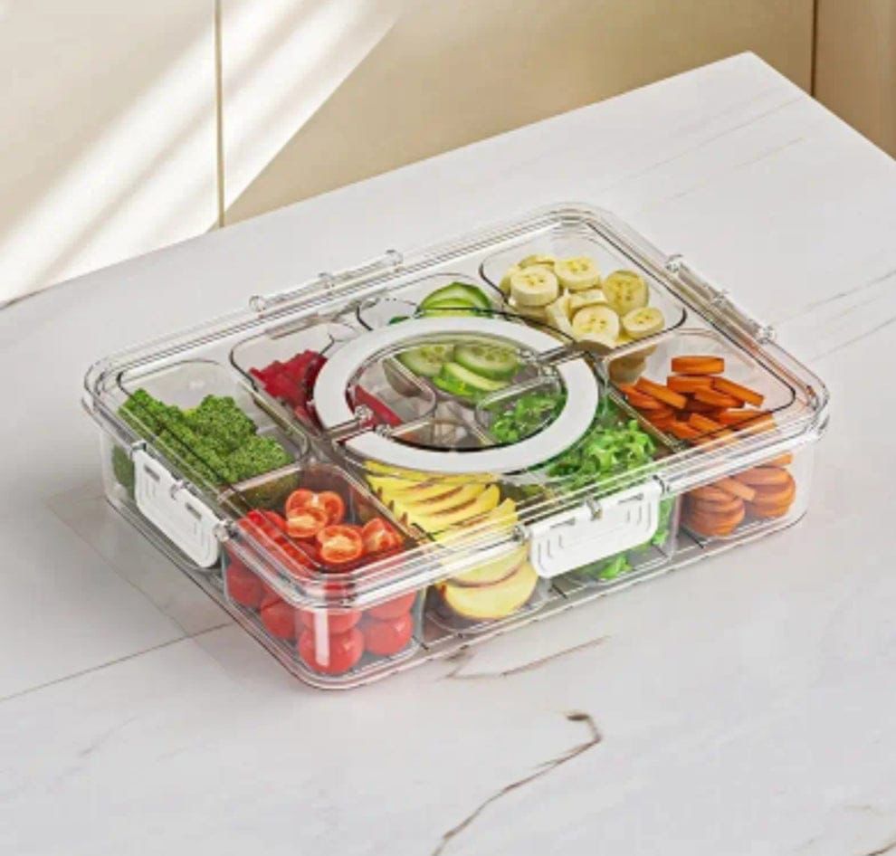 8 Compartment Acrylic Storage Box