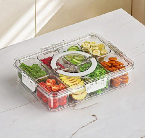 8 Compartment Acrylic Storage Box