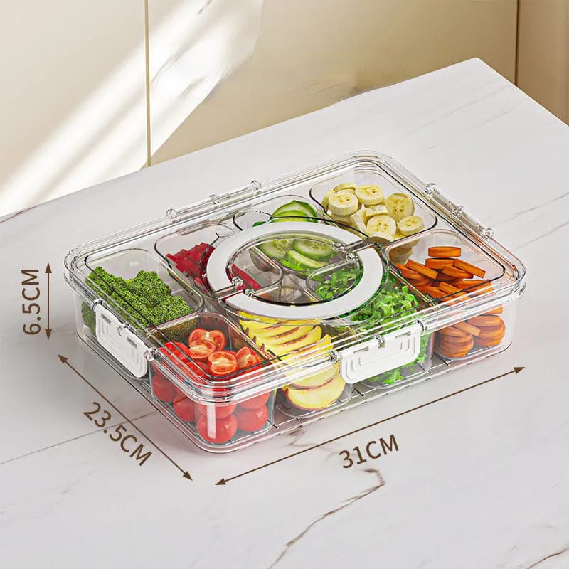 8 Compartment Acrylic Storage Box