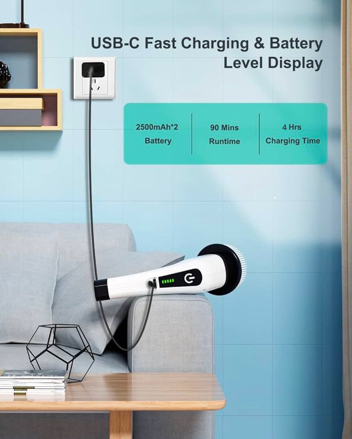 Electric Cleaning Brush (Cordless)