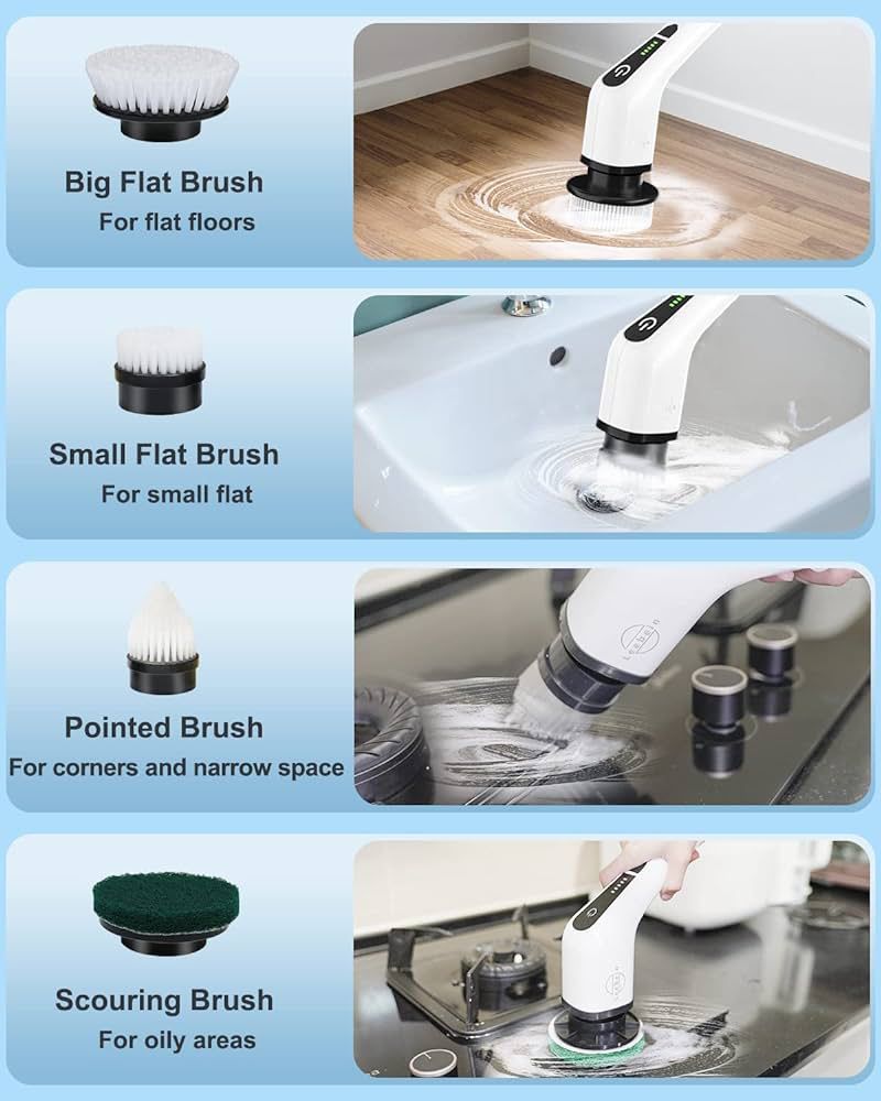 Electric Cleaning Brush (Cordless)