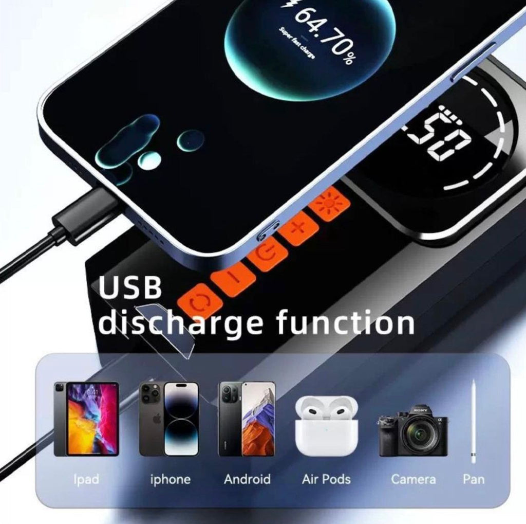 Car Jump Starter + Inflator (Wireless)