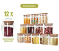 Spice Jars (12 Pc)