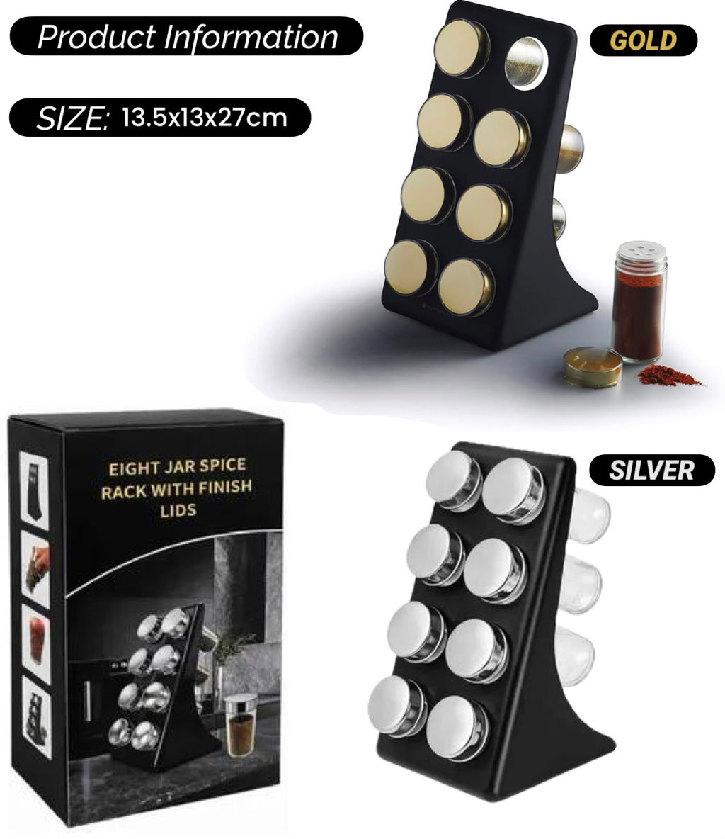 Spice Rack (8 Jars)
