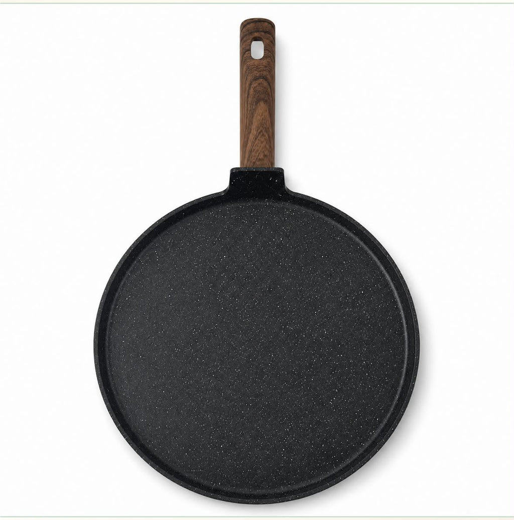 Granite non-stick pizza pan
