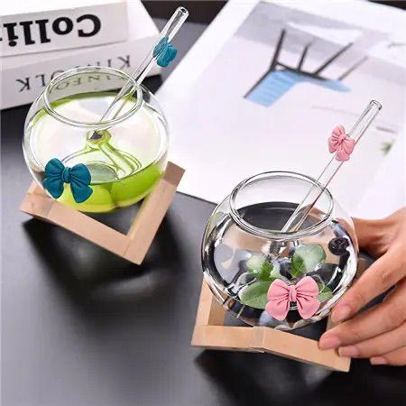 Round Bubble Glass